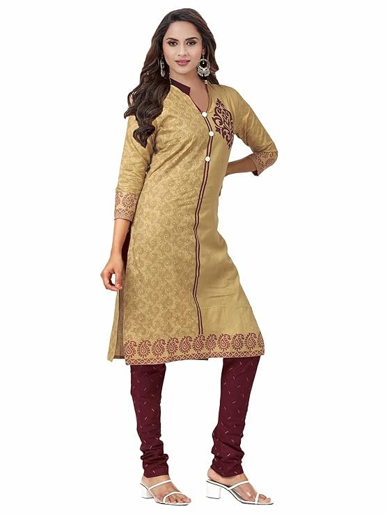Miraan Cotton Printed Readymade Salwar Suit For Women