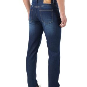 INKD Men's Regular Fit Jeans - Mid-Rise | Cotton Blend | Stretchable Fabric | Classic 5 Pocket Styling
